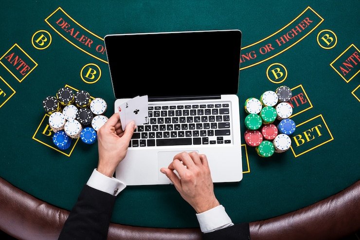 Simbol keseimbangan dan tanggung jawab dalam penggunaan data hiburan digital